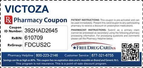 00 per month for each medication. . Victoza 25 coupon